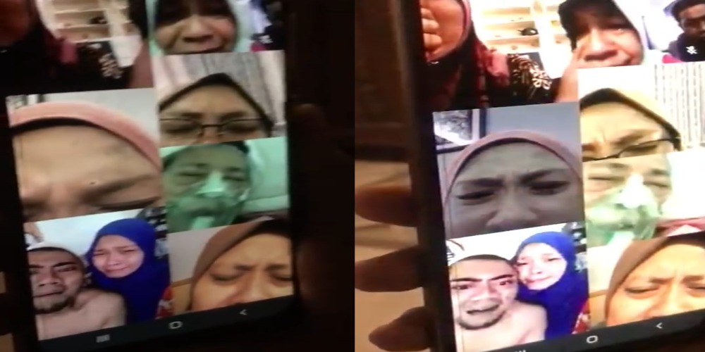 Viral Video Detik-detik Kepergian Seorang Ibu Terpapar COVID-19 Hanya Bisa Disaksikan Sang Anak Lewat Video Call