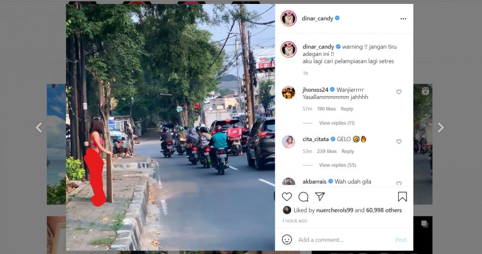 Awal Mula Dinar Candy Pakai Bikini Hingga Ditangkap Polisi Ternyata Sempat Kirim Pesan Ini Ke