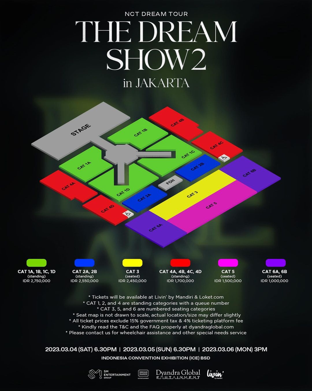 Daftar Harga dan Cara Beli Tiket Konser NCT Dream “The Dream Show 2 in