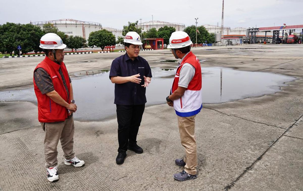 Kebakaran Depo Pertamina Plumpang Erick Thohir Copot Direktur Penunjang Bisnis Pertamina Dedi 9522