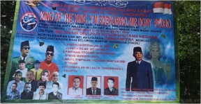 Spanduk Kerajaan King of The King Bikin Heboh warga Tangerang
