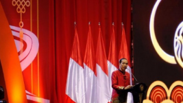 Hadiri Perayaan Imlek: Jokowi Puji Cara Dagang Warga Tionghoa