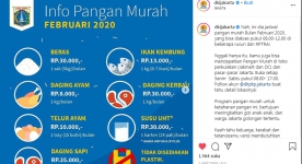 Pemprov DKI Jakarta Gelar Bazar Pangan Murah 