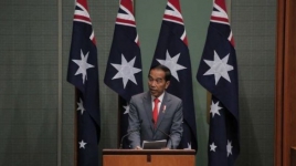 Keren, Jokowi Gunakan Bahasa Indonesia Saat Berpidato di Australia
