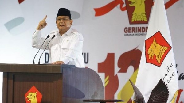 Prabowo: Gerindra Dukung Gibran di Pilwalkot Solo