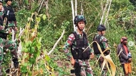 Tim Gabungan Buru KKSB Usai Baku Tembak di Intan Jaya Papua