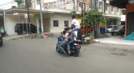 Viral! Video Bonceng 5 di Medan, Polisi: Masih Proses Penyelidikan