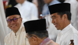 Zulkifli Hasan Temui Jokowi di Istana Negara