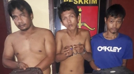 Tiga Pelaku Pembobol Rumah PNS di Deliserdang Ditangkap Polisi