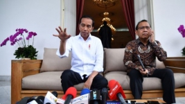 Jokowi Minta Masyarakat Tetap Tenang Hadapi Corona