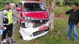 Ambulans Pelat Merah Terlibat Kecelakaan Lalu Lintas, 1 Tewas