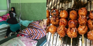 Puluhan Warga di Hamparan Perak Sumut Keracunan Usai Makan Bakso Bakar