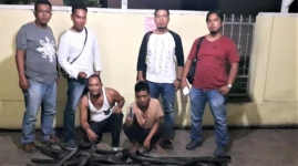 Kawanan  Pencuri Kabel Optik Ditangkap Unit Jahtanras Polres Simalungun