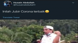 Viral! Seorang Bupati di Sulut Edukasi Corona Bawa Peti Mati Kelilig Kampung