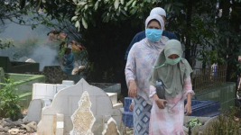 Sepinya Peziarah Kubur Jelang Ramadhan saat Wabah Covid-19 di Padangsidimpuan
