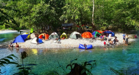 Landak River, Destinasi Wisata Tengah Hutan yang Begitu Alami di Langkat