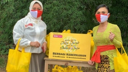Rayakan Hari Kartini,  Yuni Shara Pilih Untuk Berbagi