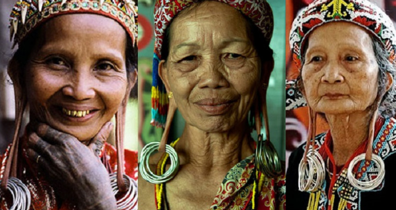 Legenda Dibalik Tradisi Telingaan Aruu Suku Dayak Kayaan 