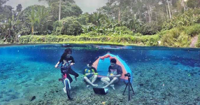 Yuk Lihat Keindahan Mata Air Way Sumpuk! Spot Underwater Fotogenik di Lampung