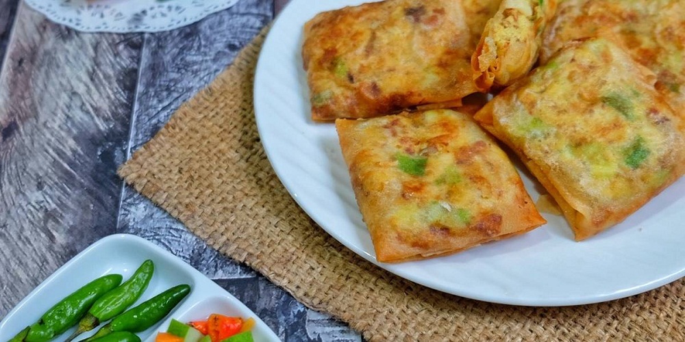 Martabak Telur Asin Jamur Rekomendasi Takjil Buka Puasa Warga Sumut, Ini Resep dan Cara Membuatnya 