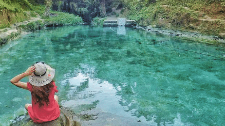 Rasakan Asyiknya Berenang di Pemandian Bah Ijo, Kolam Alami Sejernih Air Pegunungan