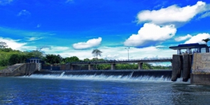 Air Manjunto, Bendungan Terbesar di Bengkulu Dikelilingi Panorama Alam yang Sangat Indah
