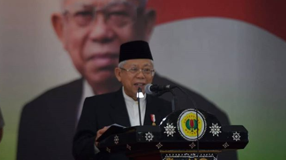 Ma'ruf Amin Sebut Fikih Islam Bisa Hadapi Pandemi Corona