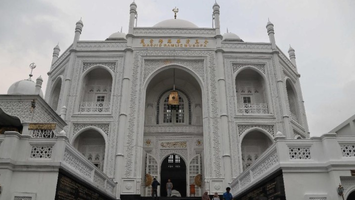 Ini Masjid Ramlie Musofa, Masjid Mewah Sunter Bagai Taj Mahal