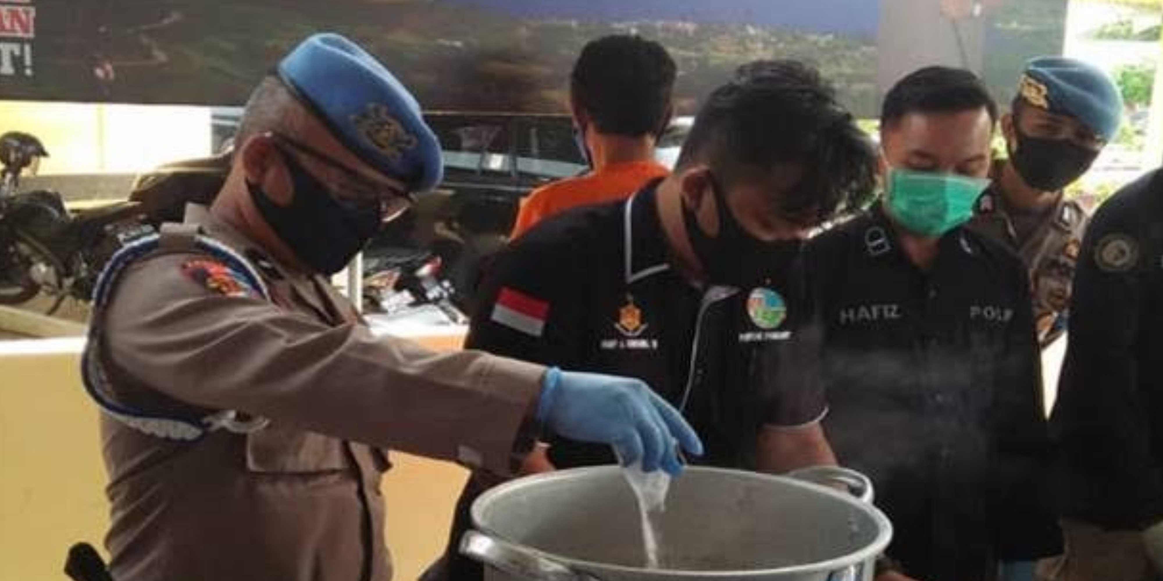 Sebanyak 393 Gram Sabu Dimusnahkan Polres Batubara