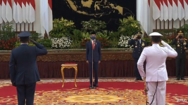 Presiden Jokowi Resmi Lantik KSAL dan KSAU Baru