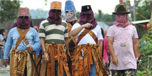 Keunikan Tradisi Sekura, Pesta Topeng saat Lebaran di Lampung Barat