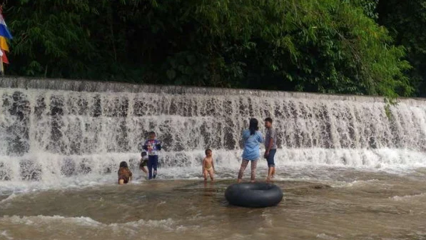 Meski Angker, Air Terjun Tangga Manik di Lahat, Kerap Ramai Pengunjung