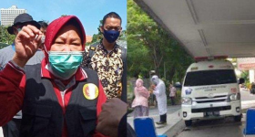 Risma Ngamuk, Mobil PCR Bantuan BNPB untuk Surabaya Dialihkan ke Daerah Lain