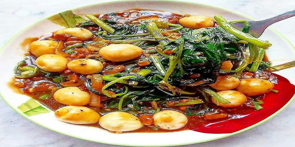 Resep Kangkung Telur Puyuh, Menu Masakan Sederhana untuk ...