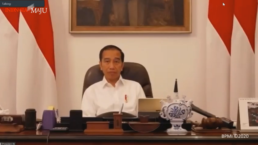 Jokowi Ungkapkan Belum Putuskan Buka Sekolah di Tengah Pandemi