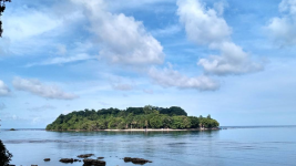 Ngeri, Ini Pulau Hantu Dutungan, Ada Gua yang Konon Jadi Tempat Persembunyian Penjajah Jepang