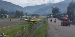 Pesawat Pengangkut BBM Tergelincir di Bandara Karubaga Papua, Tidak Ada Korban Jiwa