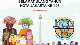 Rayakan Ulang Tahun DKI Jakarta Netizen Gaungkan #HUTDKI493