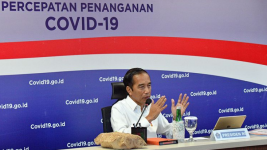 Di Tengah Pandemi Corona, Jokowi Sebut RI Telah Memproduksi Alat PCR Kapasitas 50 Ribu Tes Corona Per Minggu