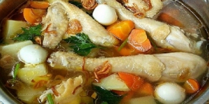Resep Sup Ayam Kampung Telur Puyuh Menu Makan Malam Sehat Plus Usir Virus
