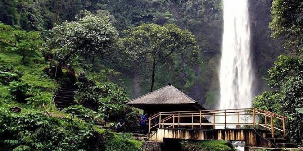 Wisata Curug Cimahi Masih Sepi Pengunjung, Setelah Dua Pekan Dibuka