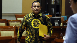 ICW Layangkan Kritik ke Ketua KPK saat Hadiri Upacara HUT Bhayangkara