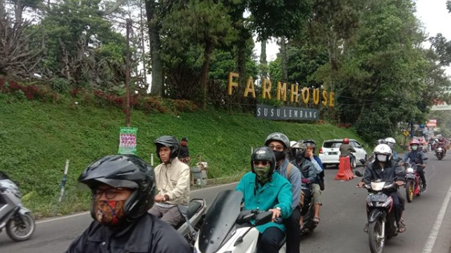 Kawasan Lembang Bandung Barat Kembali Diserbu Wisatawan