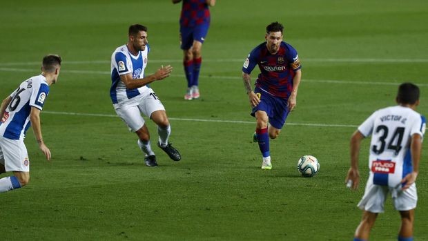 Barcelona vs Espanyol: Tensi Permainan Babak Kedua Meningkat, 2 Kartu Merah Dikeluarkan Jose Munuera
