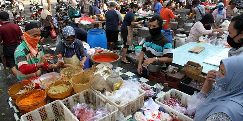 Mulai Besok, Pasar Sokaraja Banyumas Akan Ditutup Selama 3 Hari, 5 Pedagang Positif Covid-19