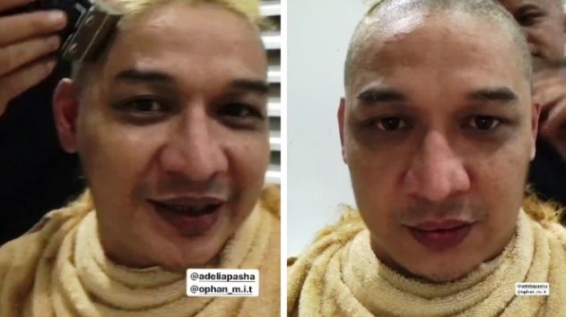 Setelah Kontroversi Rambut Pirangnya Jadi Sorotan Pasha Gunduli Kepalanya