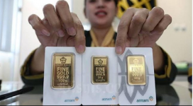 Harga Emas Hari Ini Turun Rp 10.000