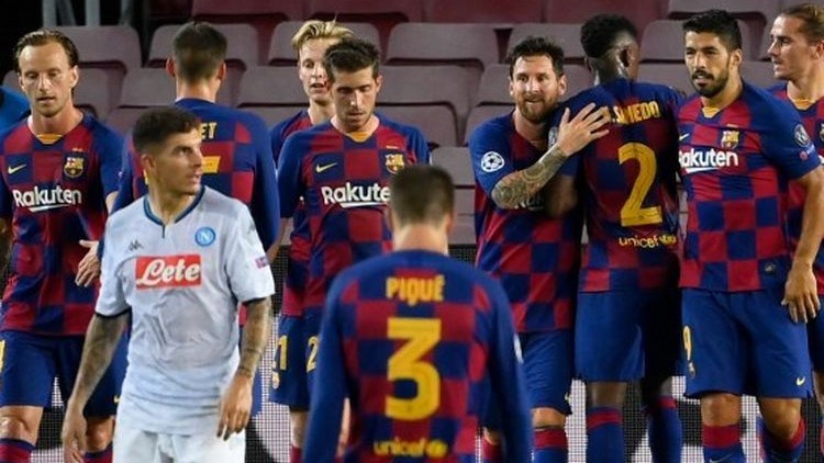 Barcelona vs Napoli: Tuan Rumah Berhasil Cetak 3 Gol di Babak Pertama