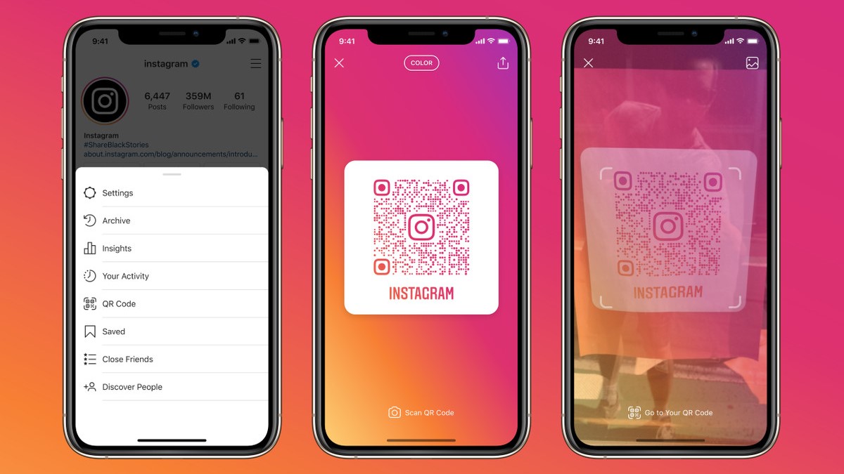 Instagram dengan QR Code, Sudah Bisa Dicoba di Indonesia