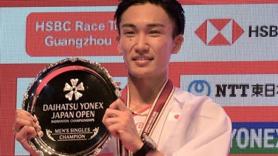 Sosok Kento Momota Pebulutangkis Rangking 1 Duni Diserbu Penggemar, yang Ingin Jadi Pelatih 